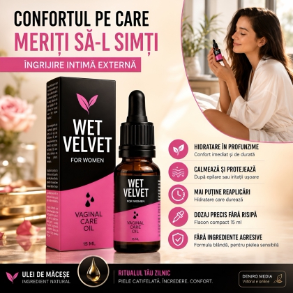 Ulei Pentru Zona Intimă Morningstar Wet Velvet Oil 15ml