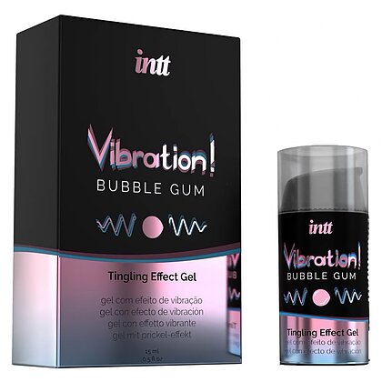 Gel Vibration Bubble Gum Airless Bottle 15ml