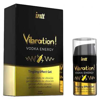 Gel cu Efect Vibrator Vodka Energy 15 ml