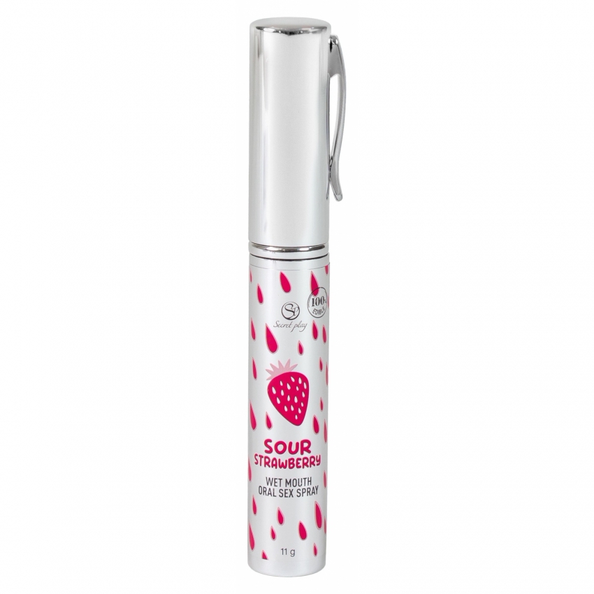 Spray Oral Comestibil Căpșuni 11g Secret Play