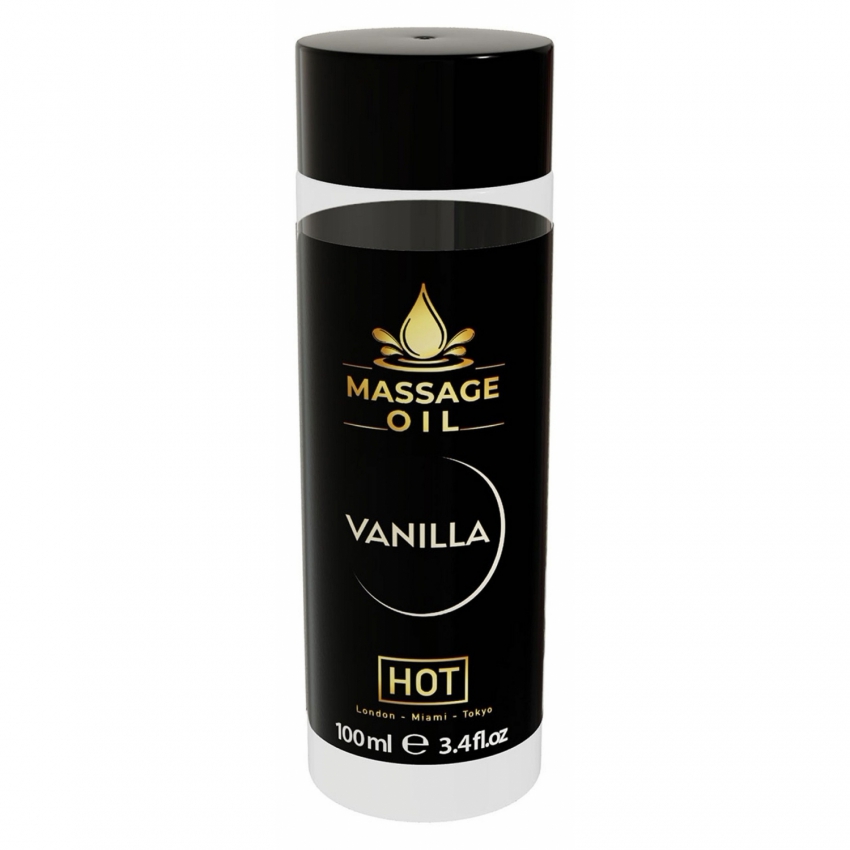 Ulei De Masaj HOT Vanilie 100 ml Pentru Piele Mătăsoasă