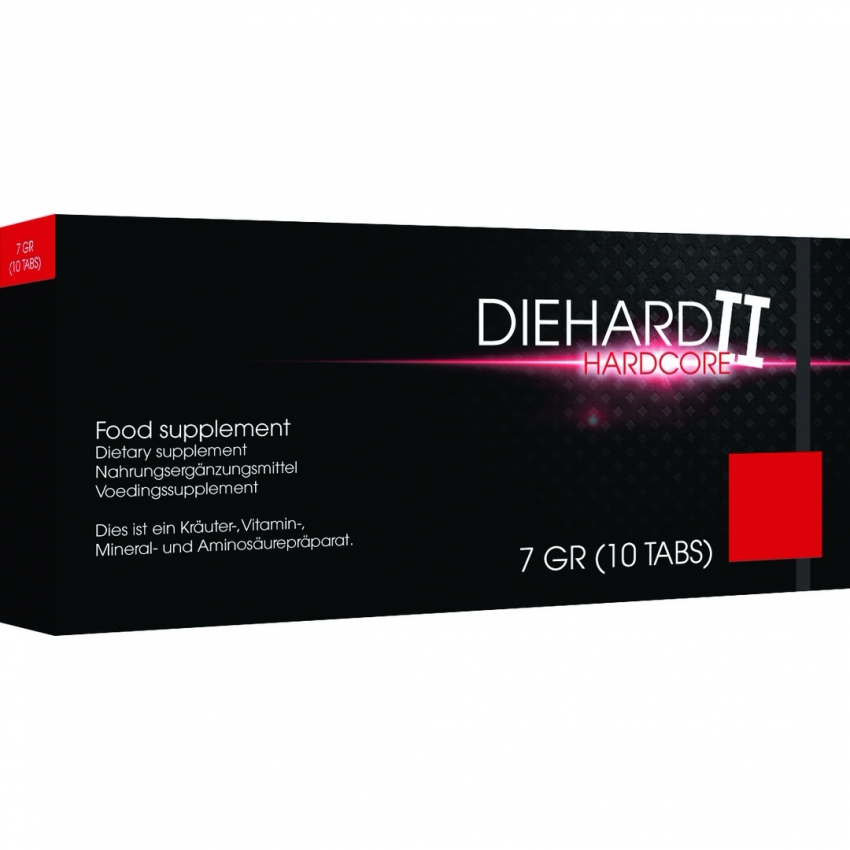 Diehard II – Impuls Discret Pentru Bărbați, 10 Capsule