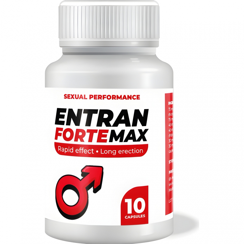 Entran Forte Max Capsule Pentru Erecție 10 capsule