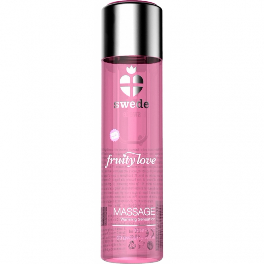 Swede Ulei Masaj încălzitor Căpșuni 60 ml Aromatic