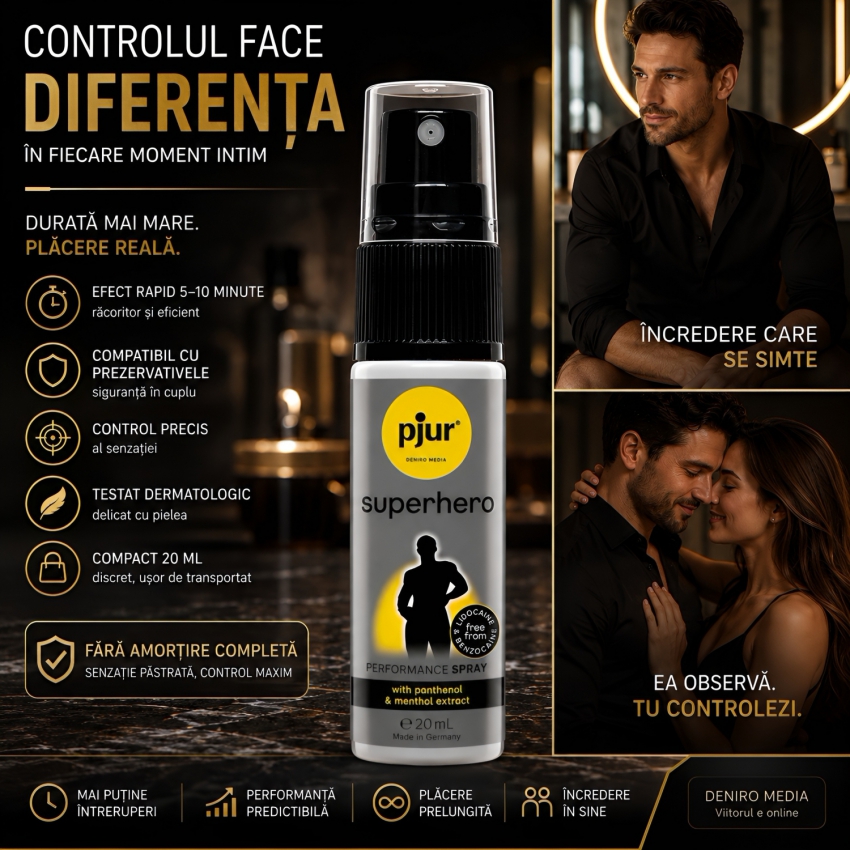 Arma Secretă a Masculilor Împotriva Ejaculării Rapide 20 ml