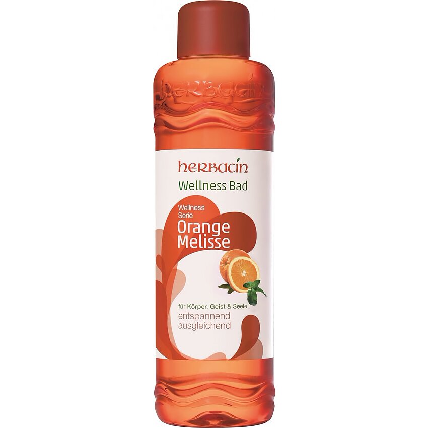Aromaterapie baie, cu portocale și Melissa, Herbacin, 1000 ml