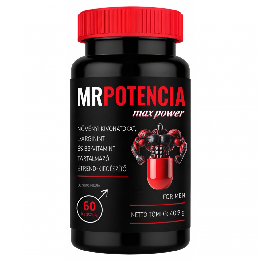 Capsule Erecție MrPotencia Max Power 60capsule
