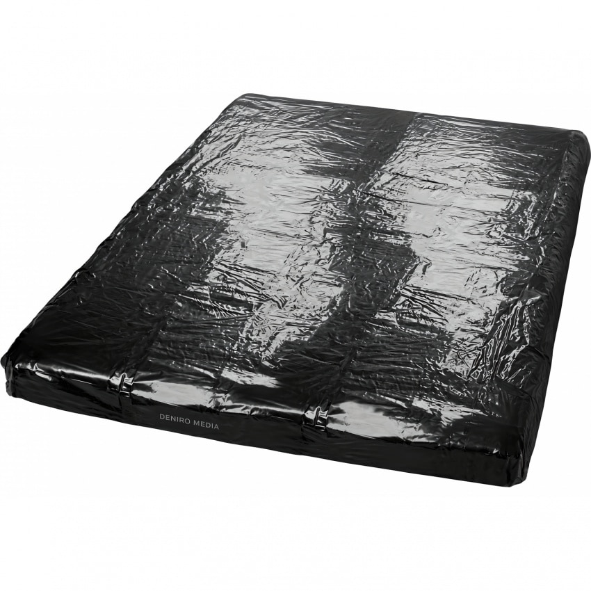 Cearceaf Vinyl Bed Sheet Negru
