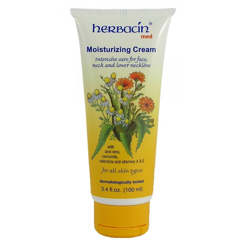 Cremă hidratantă facială (tub) Herbacin 100ml