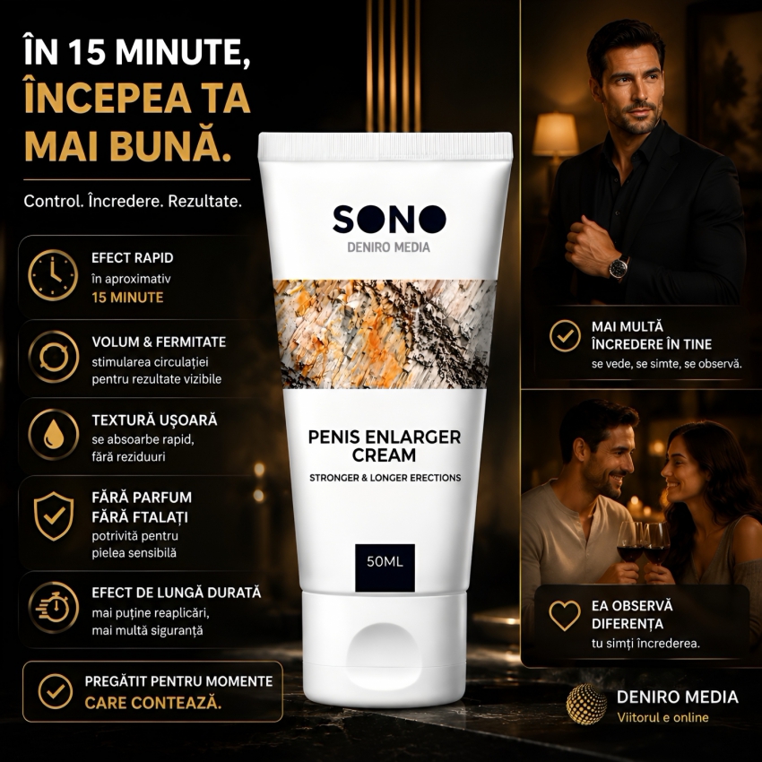 Cremă Mărire Membru Enlarger Sono 50ml