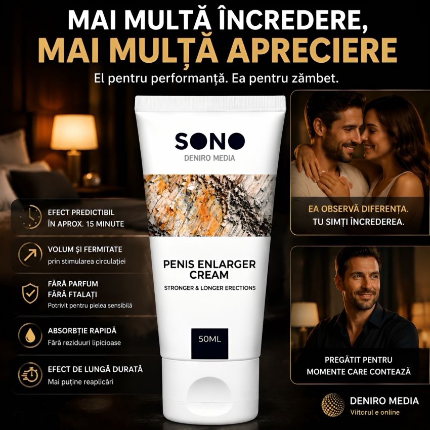 Cremă Mărire Mădular Enlarger Sono 50ml