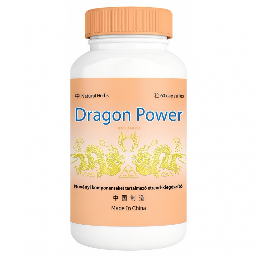 Dragon Power 60 Cps — Complex Vegetal Pentru Bărbați