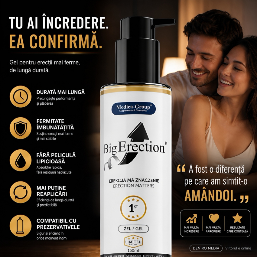 Gel Pentru Erecție Și Control Al Emisiei spermei Medica-Group 150ml