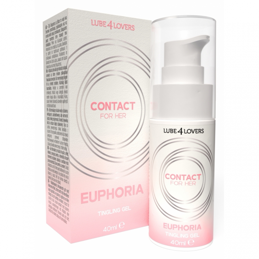 Euphoria Gel Vibrant 40 ml Pentru Zone Intime Sensibile