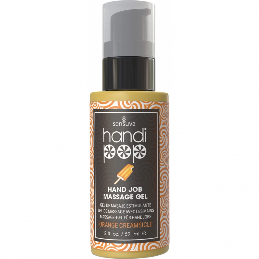Gel Comestibil Sensuva HandiPop Portocale Cremă 59ml