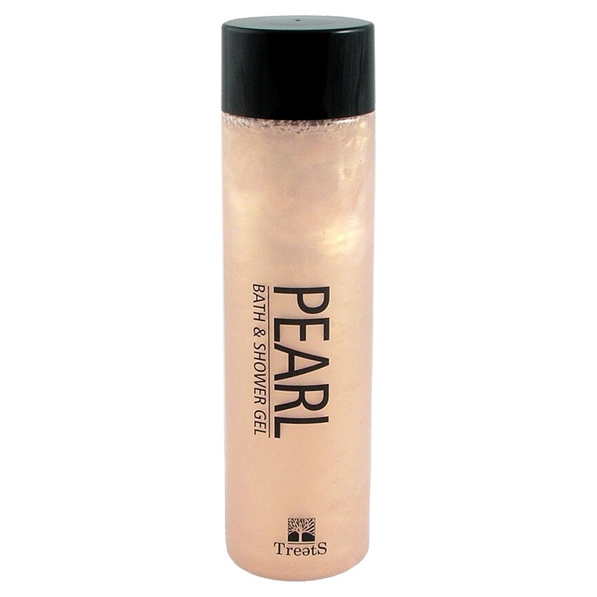 Gel duș și baie, cu perle, Treets, 300 ml