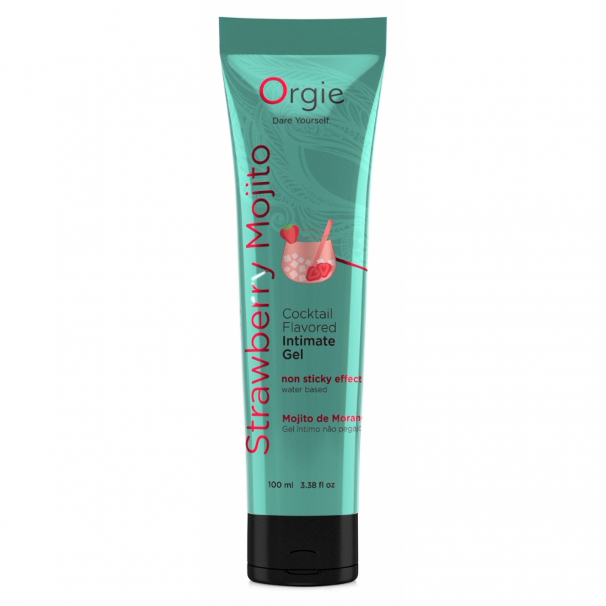 Gel Lubrifiant cu Aromă Strawberry Mojito Orgie 100 ml