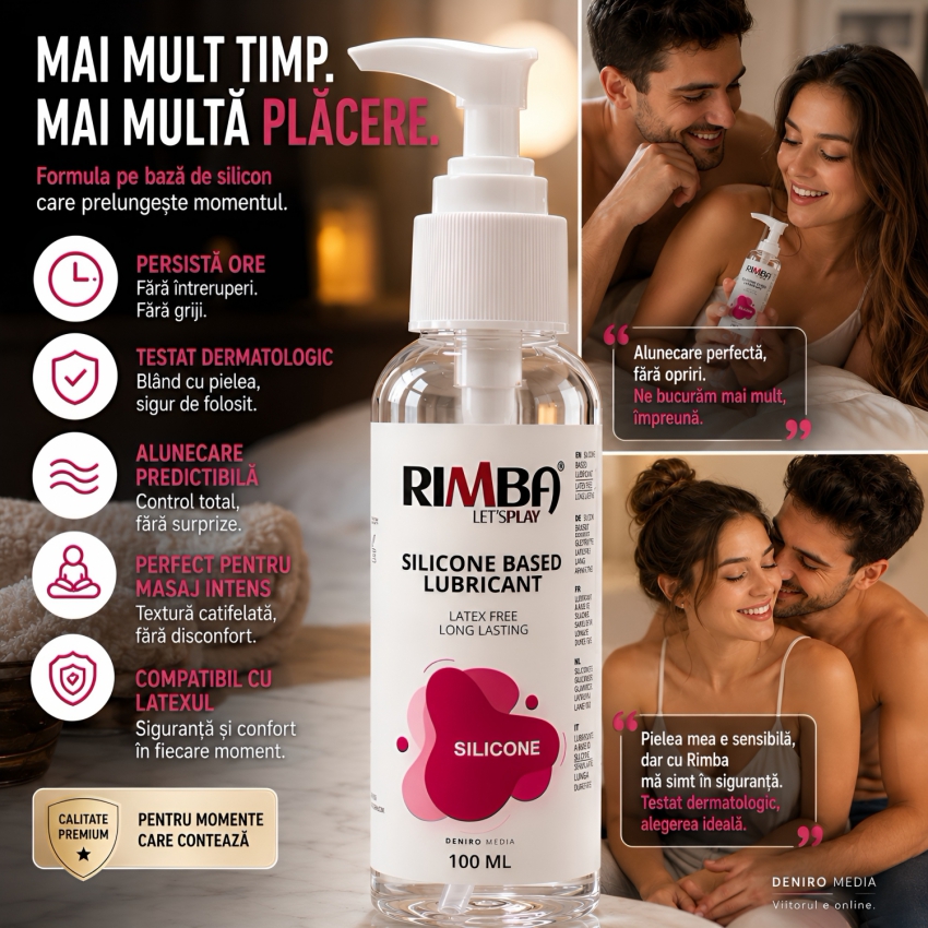 Gel Agent de ungere Rimba Silicone Based 100ml
