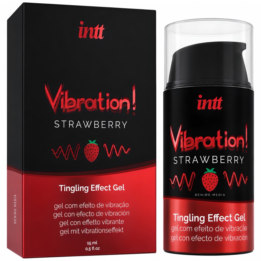 Gel Stimulare INTT Vibration Efect de Furnicături 15ml