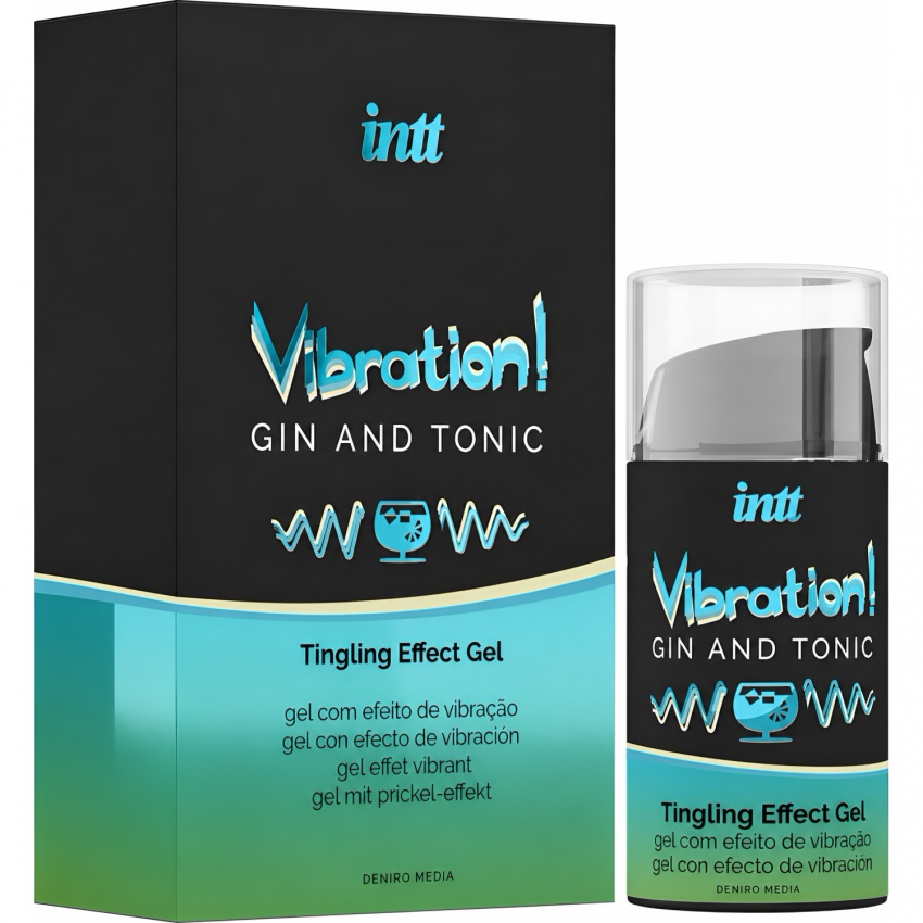 Gel Stimulare Vibration 15 ml Gin Tonic