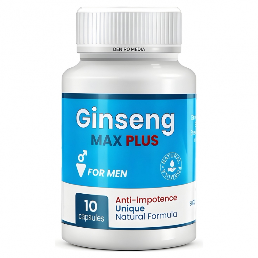 Ginseng Max Plus Pentru Erecție 10 capsule