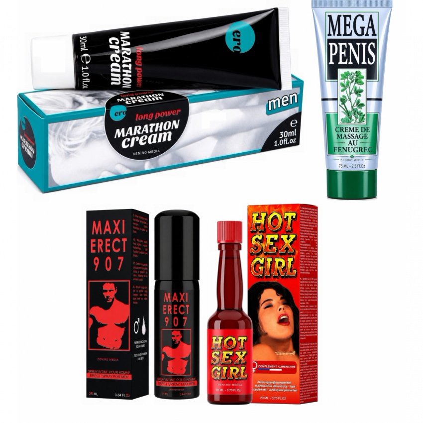 Kit Extaz și Maraton – Pachet pentru Pasiune Intensă