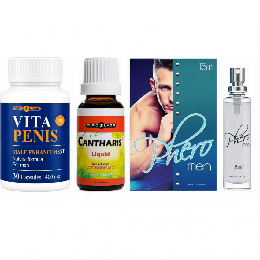 Kit Virilitate: Mărime, Dorință și Atracție Irezistibilă