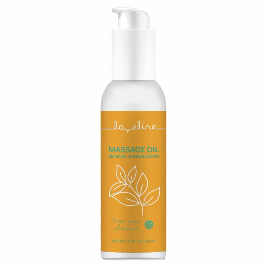 Loveline Ulei Masaj Santal Catifelat 150 ml Aromă Caldă