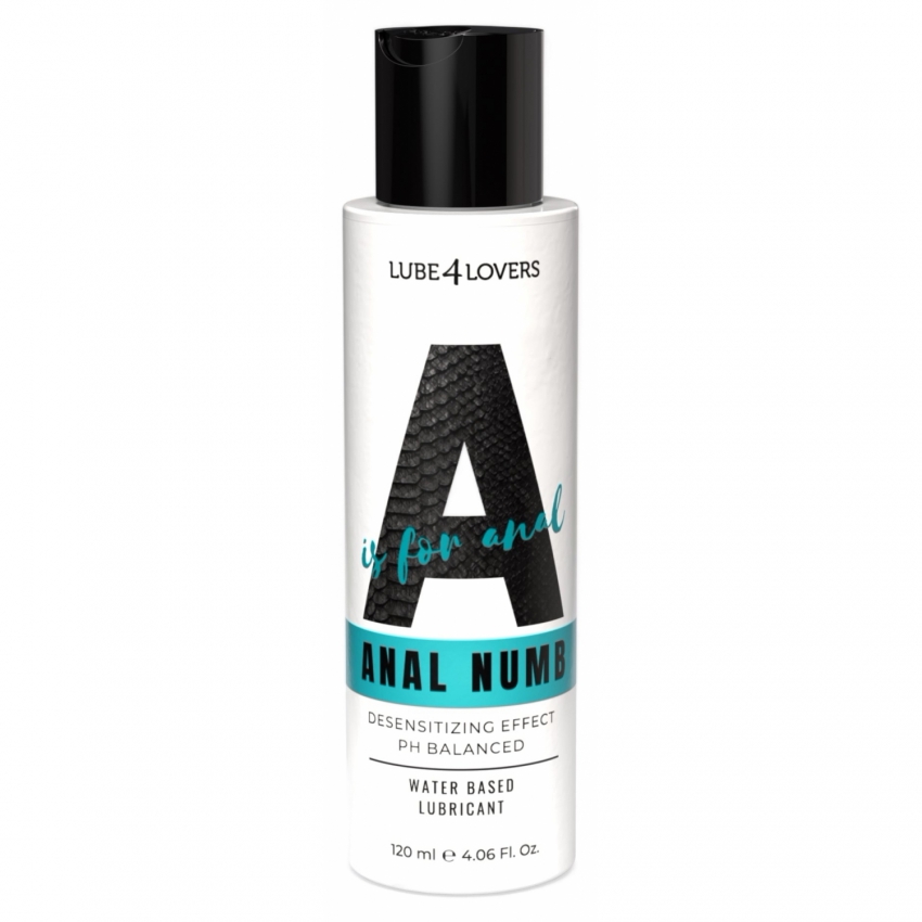 Anal Numb – Lubrifiant Anal 120 ml Relaxant Lube4lovers