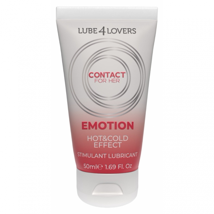 Lube4lovers Emotion Lubrifiant Apă 50 ml Efect Cald Rece