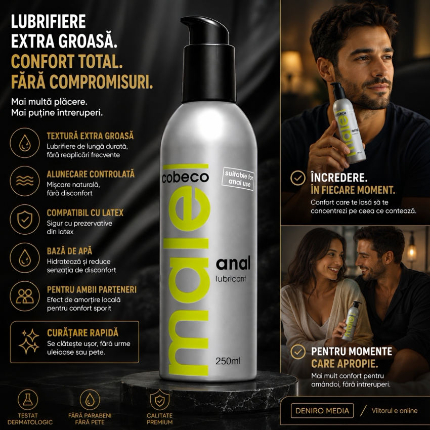 Lubrifiant Anal Male Cobeco 250ml