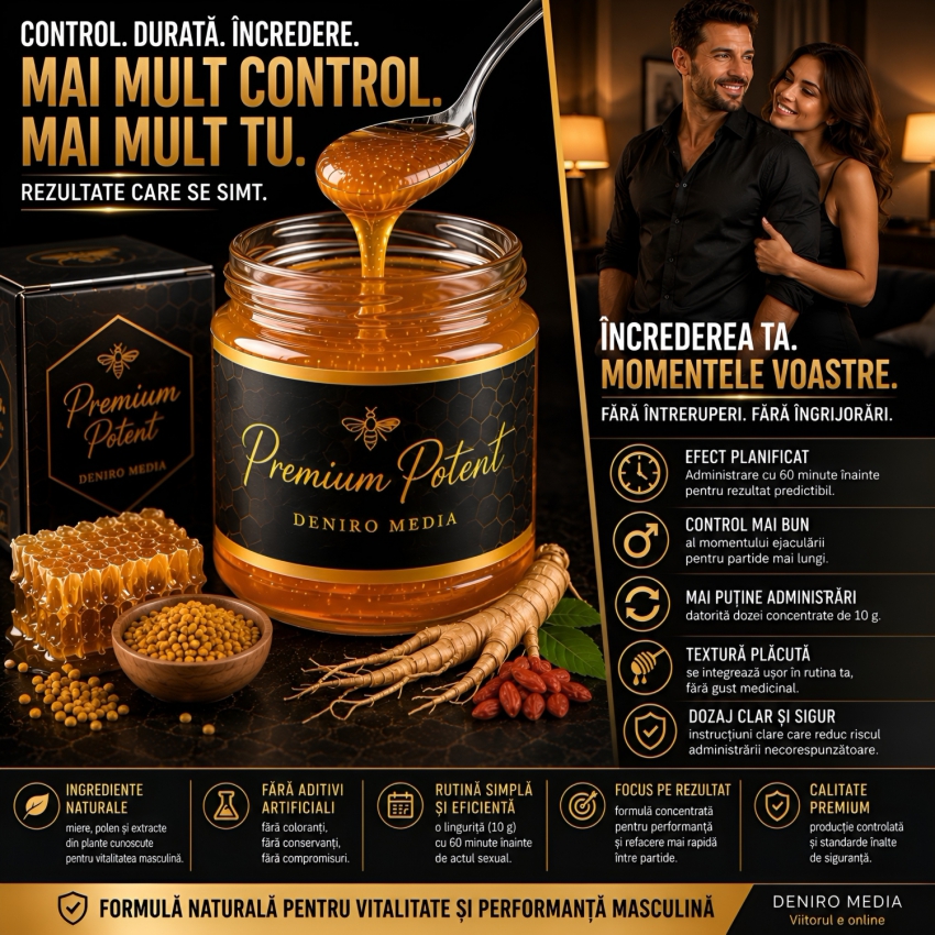 Miere De lux Potent Pentru Sculare și Întârziere 100g