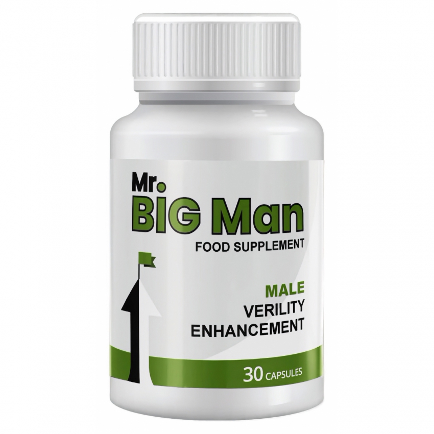 Pastile Virilitate Și Potență Mr Big Man 30 capsule