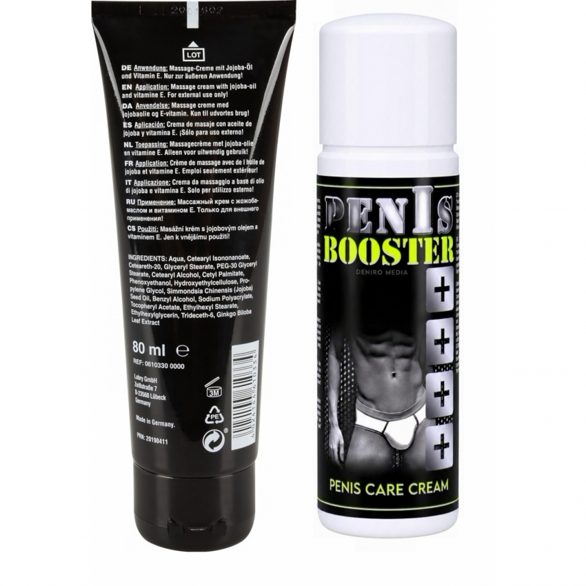 Pachet Cremă Erecție Penis XXL + Cremă Pentru Potență Penis Booster