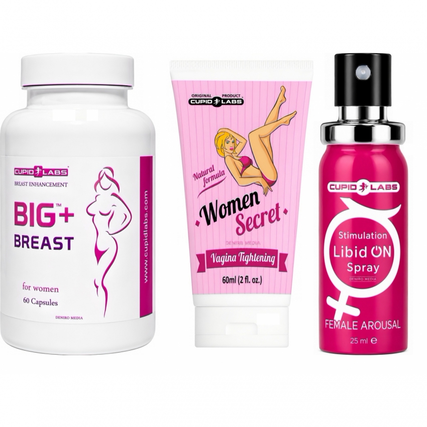 Set Seducător: Bust Mai Plin, Plăcere Intensă, Strângere