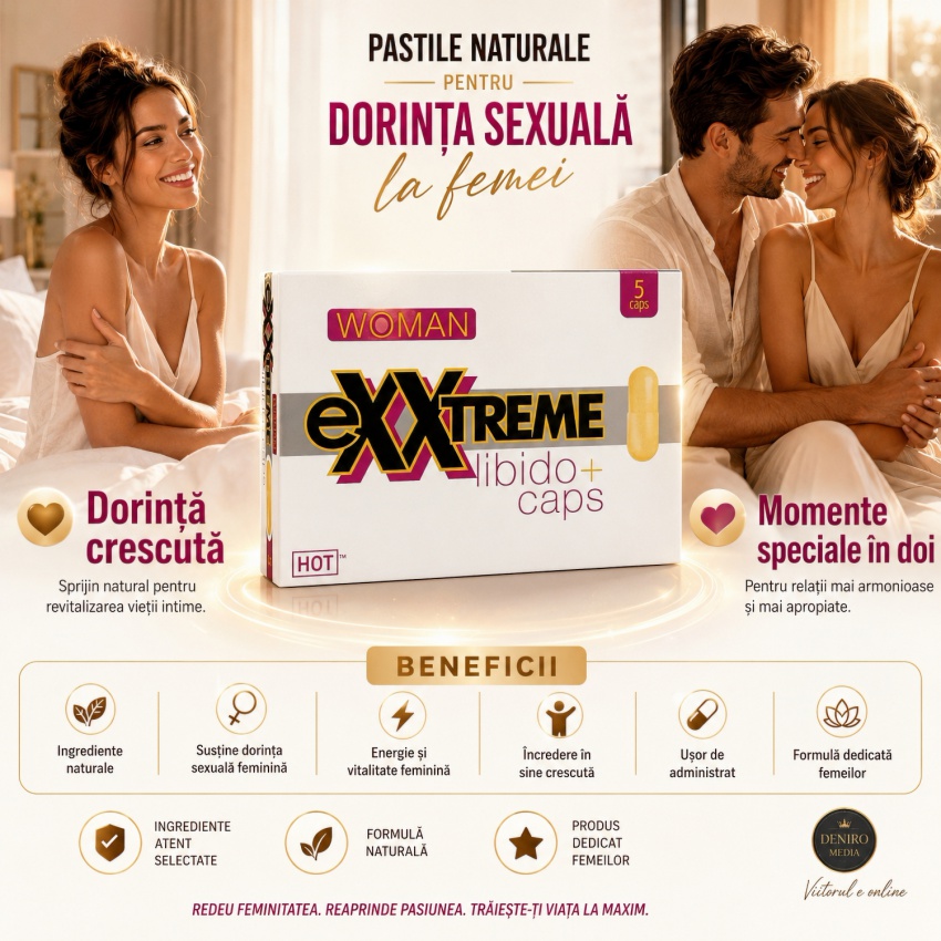 HOT Exxtreme Libido Feminin 5 Pilule cu Muira Puama