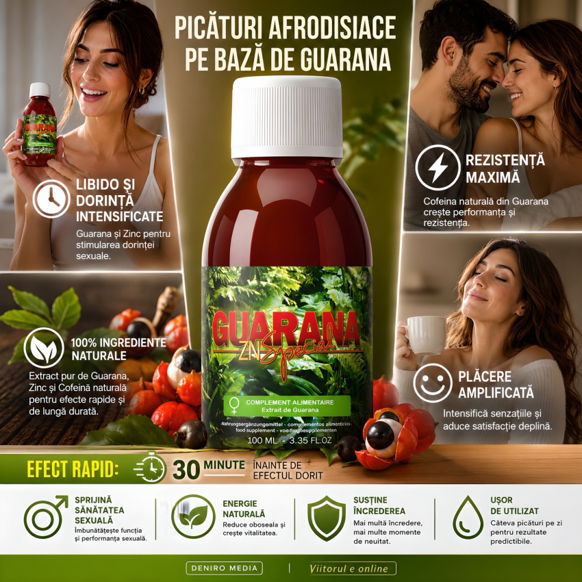 Afrodisiac Unic Cu Extras Din Vegetală Amazoniană 100ml