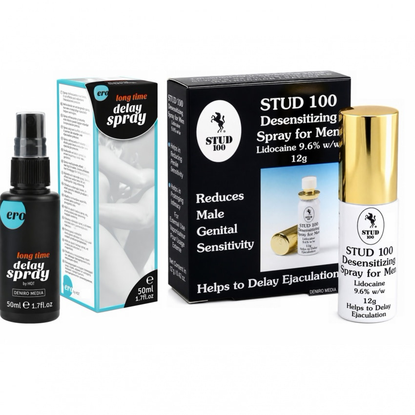 Pachet Spray HOT Delay 50 ml + Spray Stud 100 Original