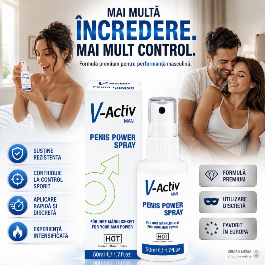 Super Atomizator Performanță Masculină 50ml