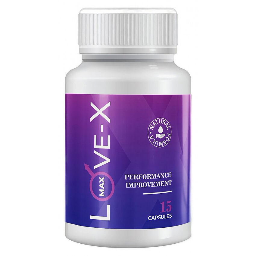 Pastile Love-X Max Pentru Erecție 15 capsule