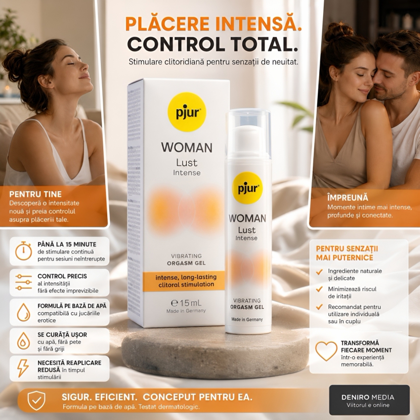 Pjur Woman Intense Plăcere sexuală maximă Gel 15ml