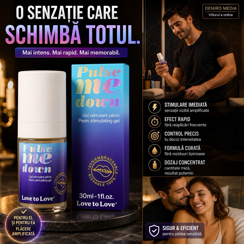 Pulse Me Down - Mădular Stimulating Gel - 30ml