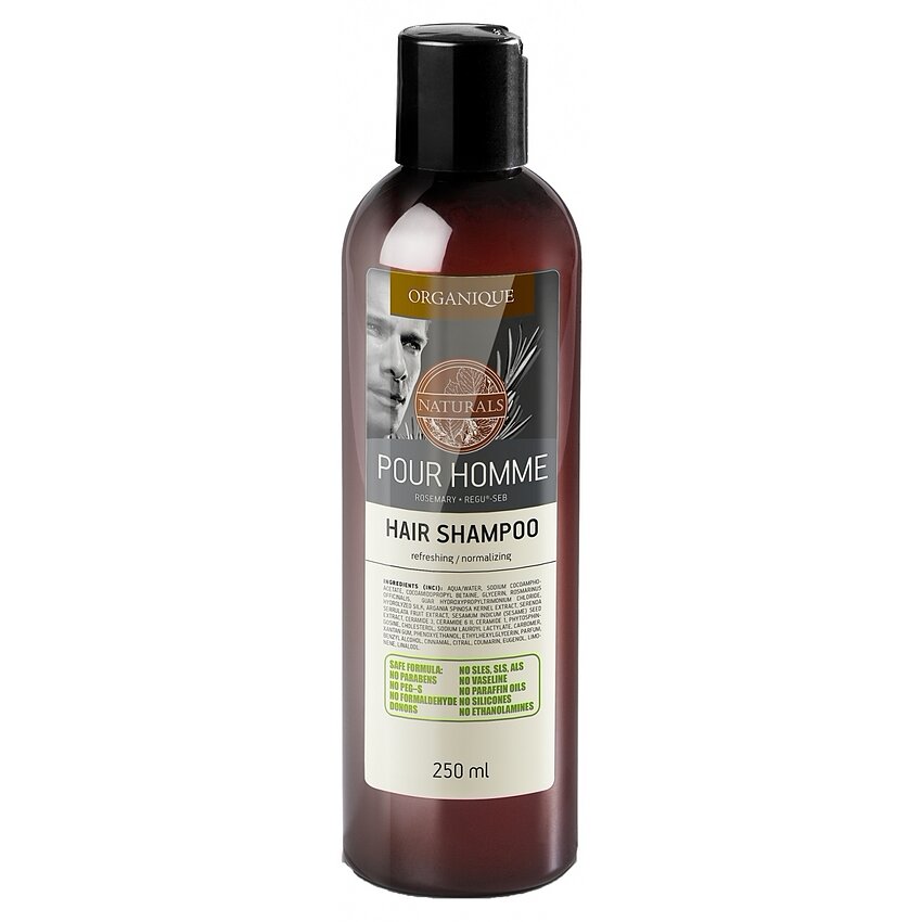 Șampon pentru Bărbați cu Rozmarin Organique 250ml