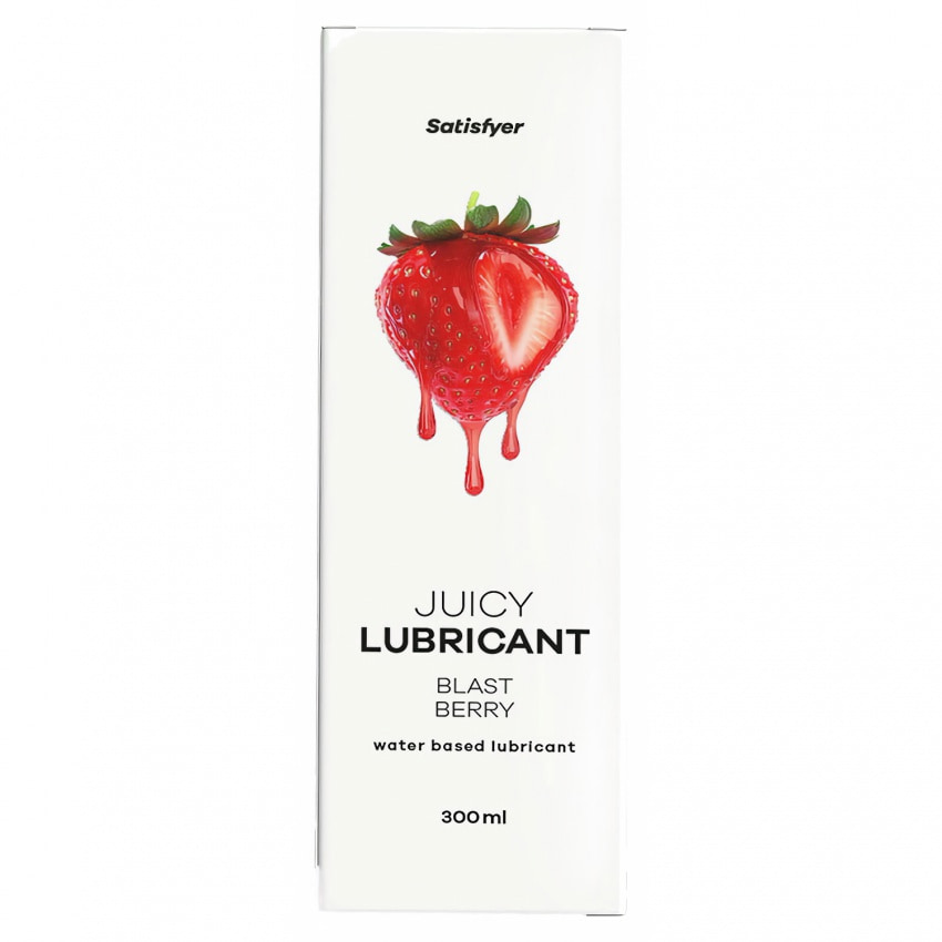 Satisfyer Berry Blast 300 ml — Gel Lubrifiant Căpșuni