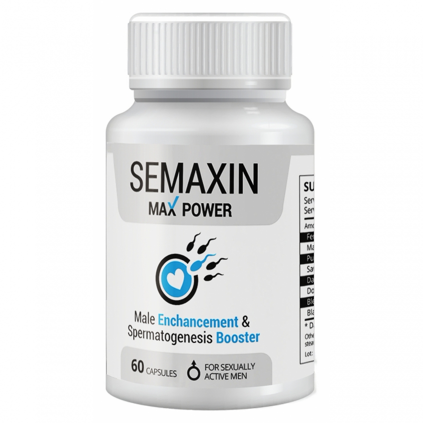 Pastile Volum Spermă Semaxin Max Power 60capsule