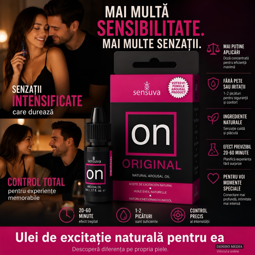 Sensuva On Autentic Ulei Amplificator De Emoții 5 ml