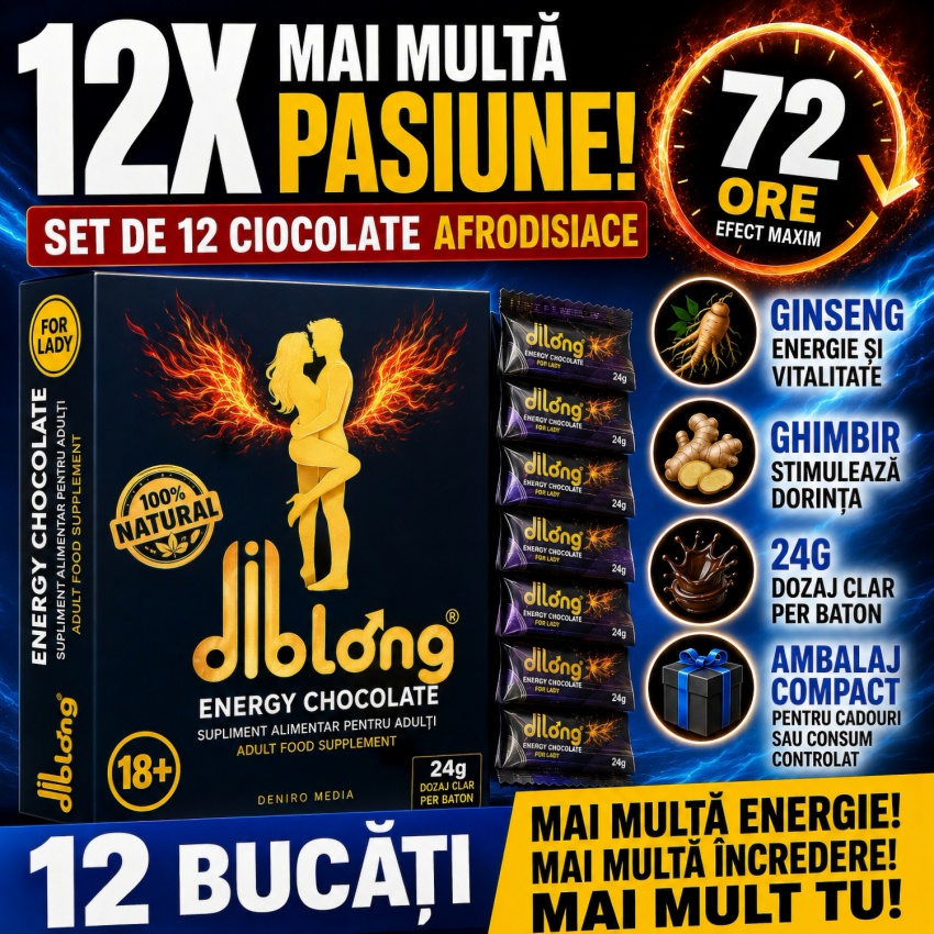 Set 12 x Ciocolată Afrodisiacă Pentru Femei 24g