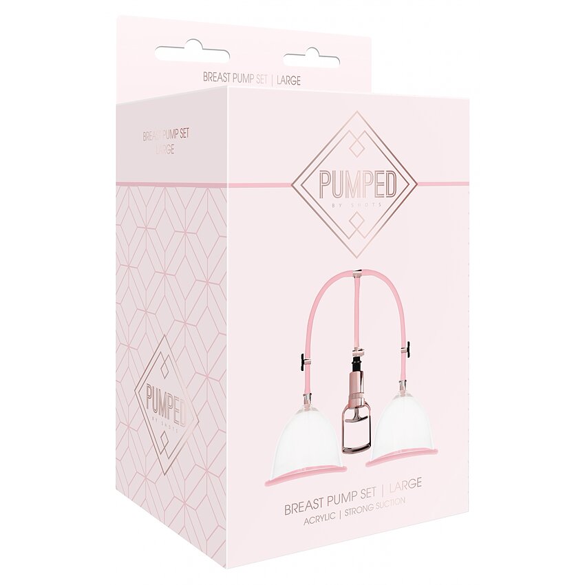 Set Pompă Sâni Large Rose Gold