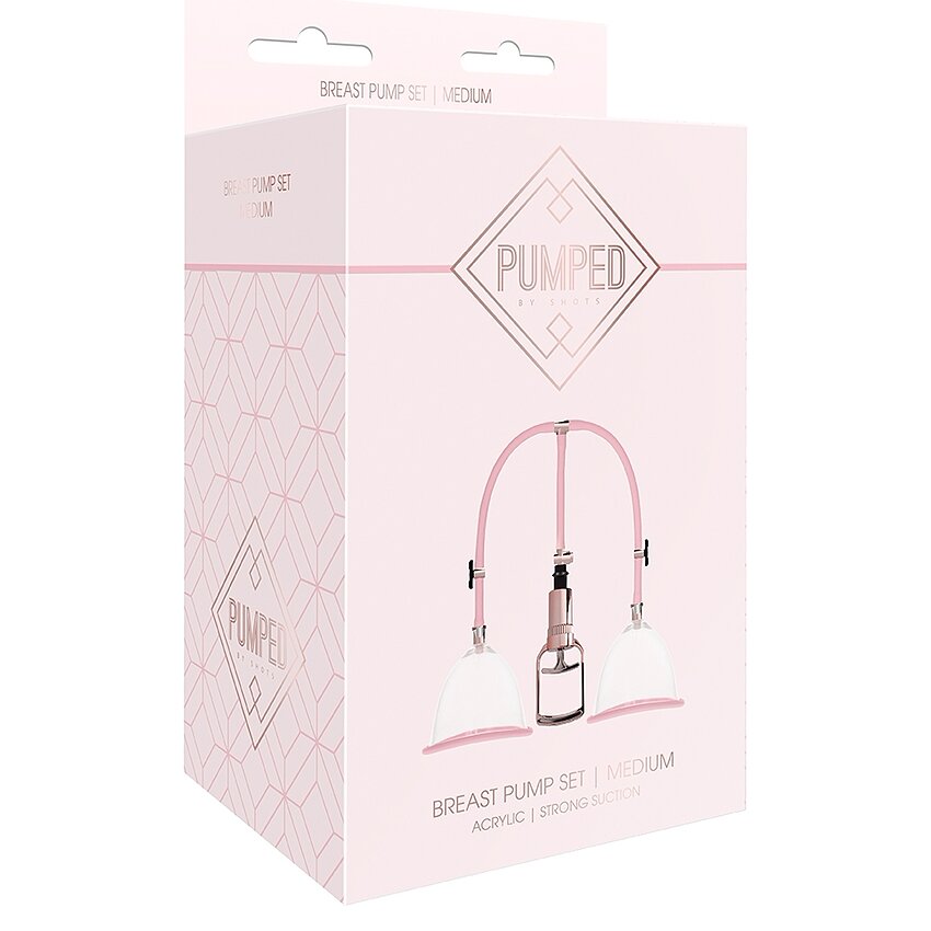 Set Pompă Sâni Medium Rose Gold