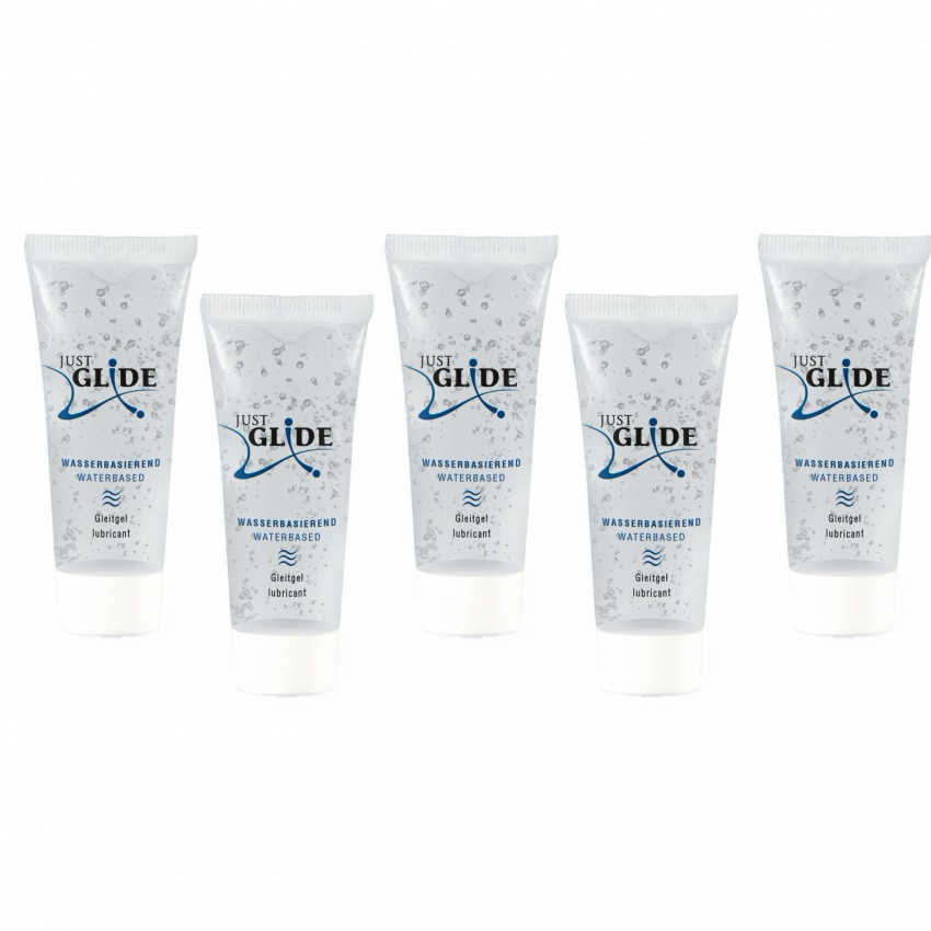 Set Promo 5 x Lubrifiant Just Glide 20ml